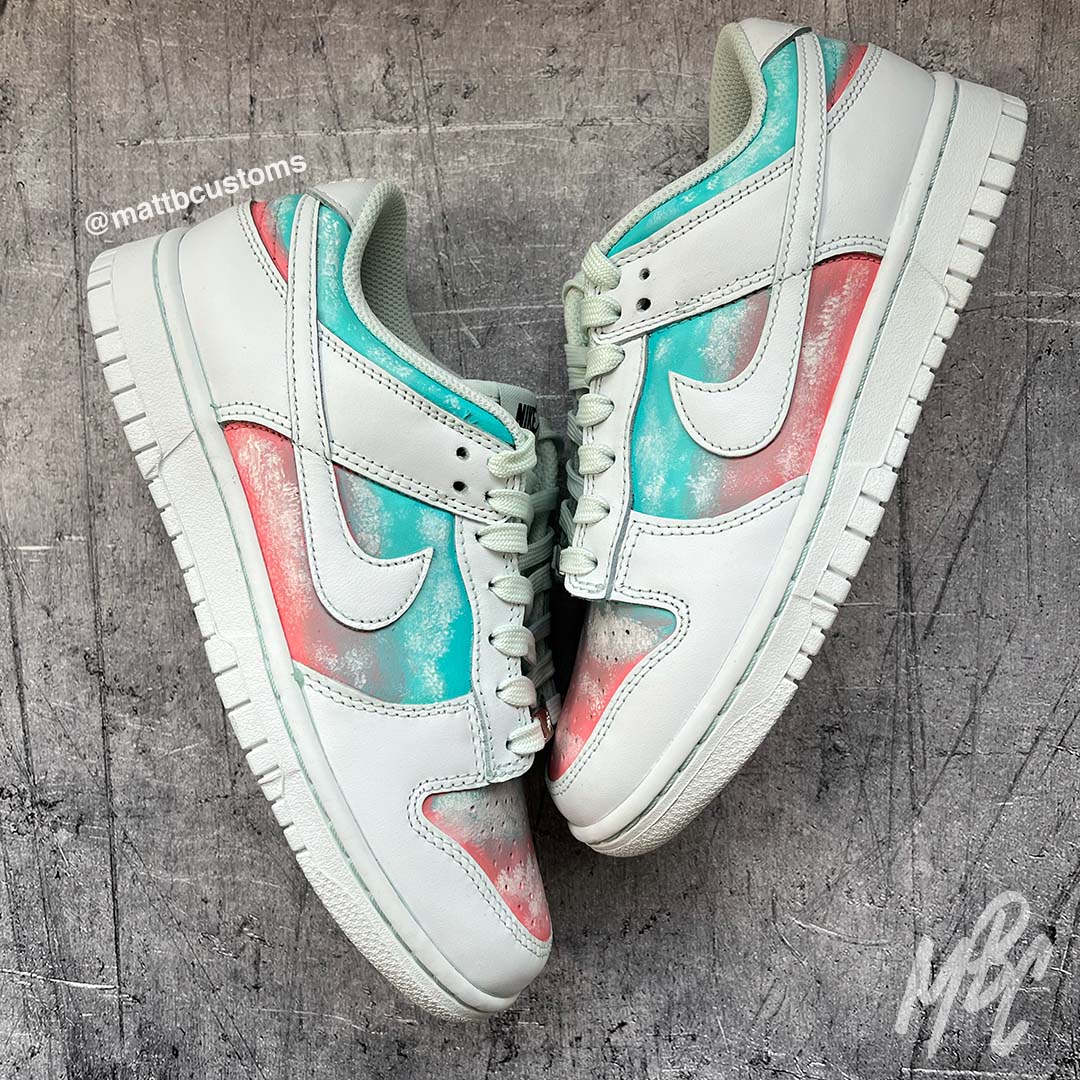 custom_nike_dunk_low_tropical_sunset_trainer_sneaker