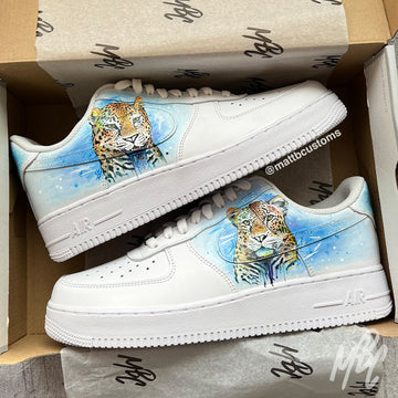 Abstract Leopard - Air Force 1 | UK 9 Nike Sneakers