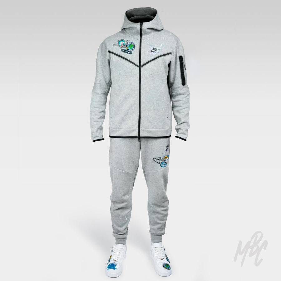Air Club Nike Tech Fleece Tracksuit – MattB Customs - Main Image