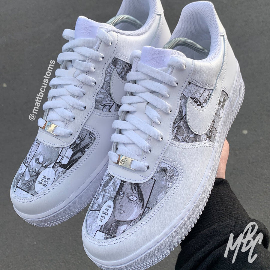 AOT (Cut & Sew) - Air Force 1 Custom Nike Sneakers
