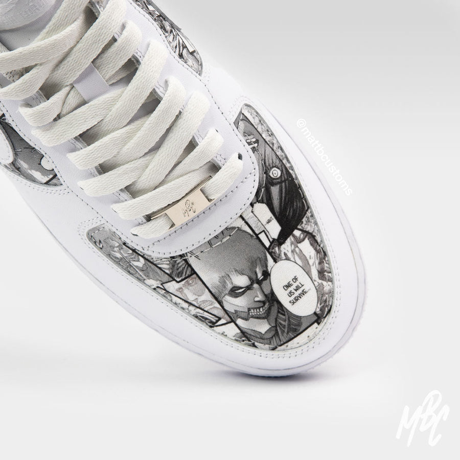 AOT (Cut & Sew) - Air Force 1 Custom Nike Sneakers