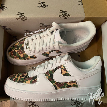 Bape Camo (Cut & Sew) - Air Force 1 | UK 9 Nike Sneakers