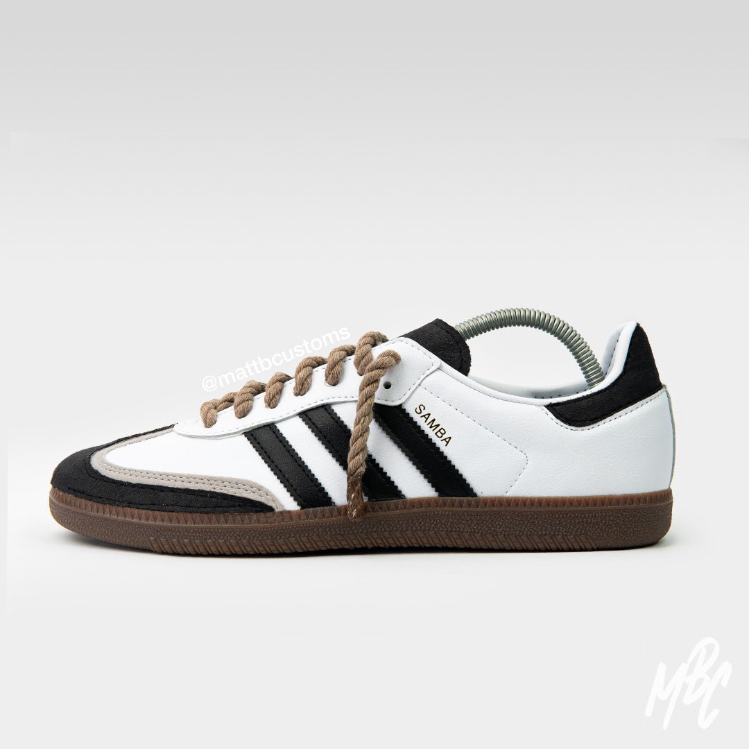 Black Mamba - Adidas Samba Custom Sneakers