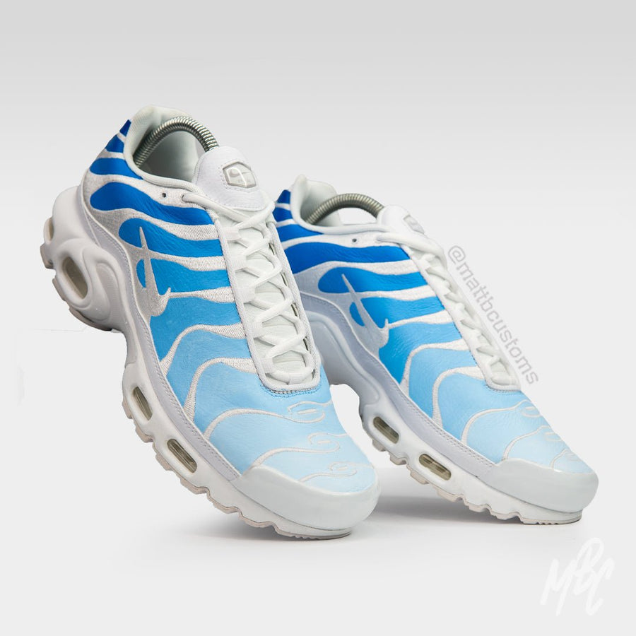 Blue Fade - Nike Air Max TN Custom Nike Sneakers