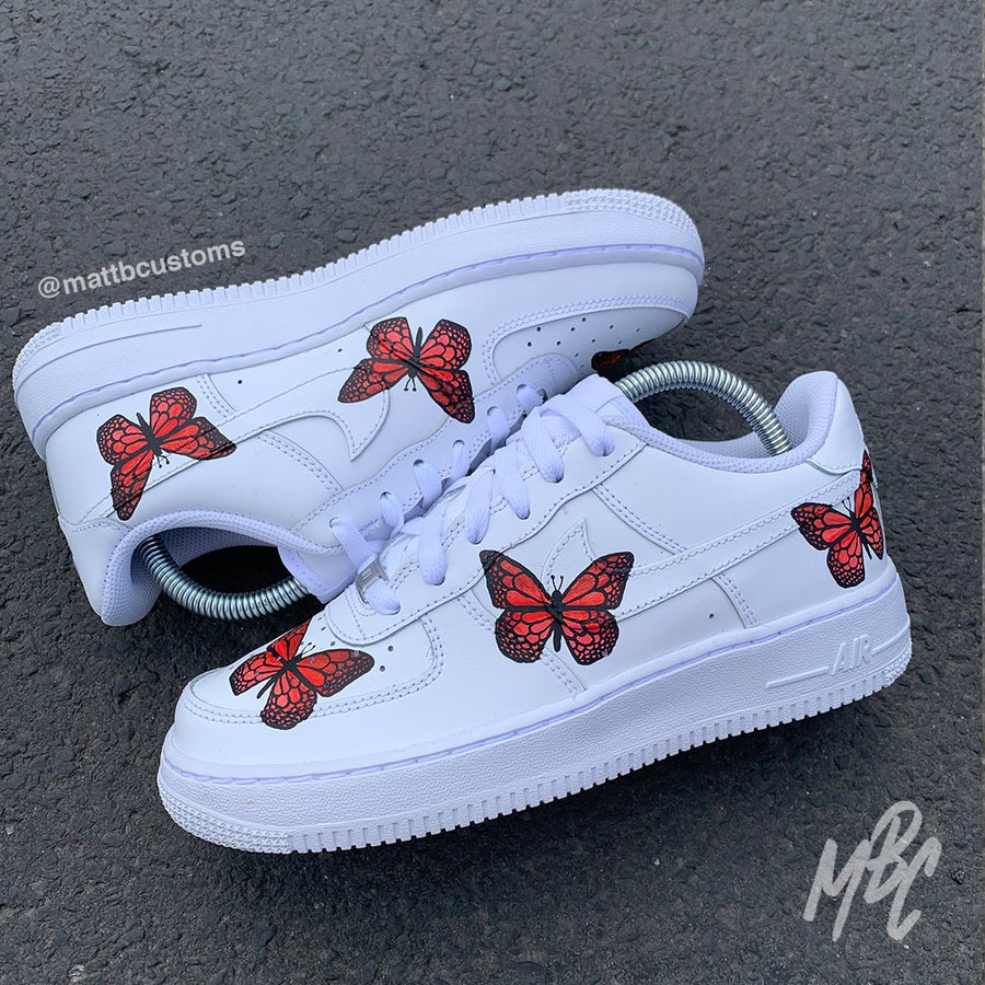 Air force on sale 1 butterfly design