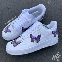 Butterflies - Air Force 1 Custom Nike Sneakers