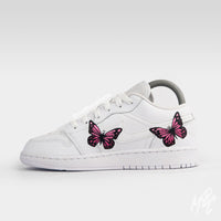 Butterflies - Jordan 1 Low Nike Sneakers
