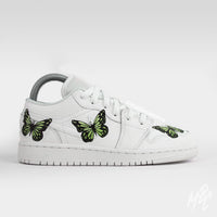 Butterflies - Jordan 1 Low Nike Sneakers