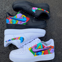 Cartoon Freestyle - Air Force 1 Custom Nike Sneakers