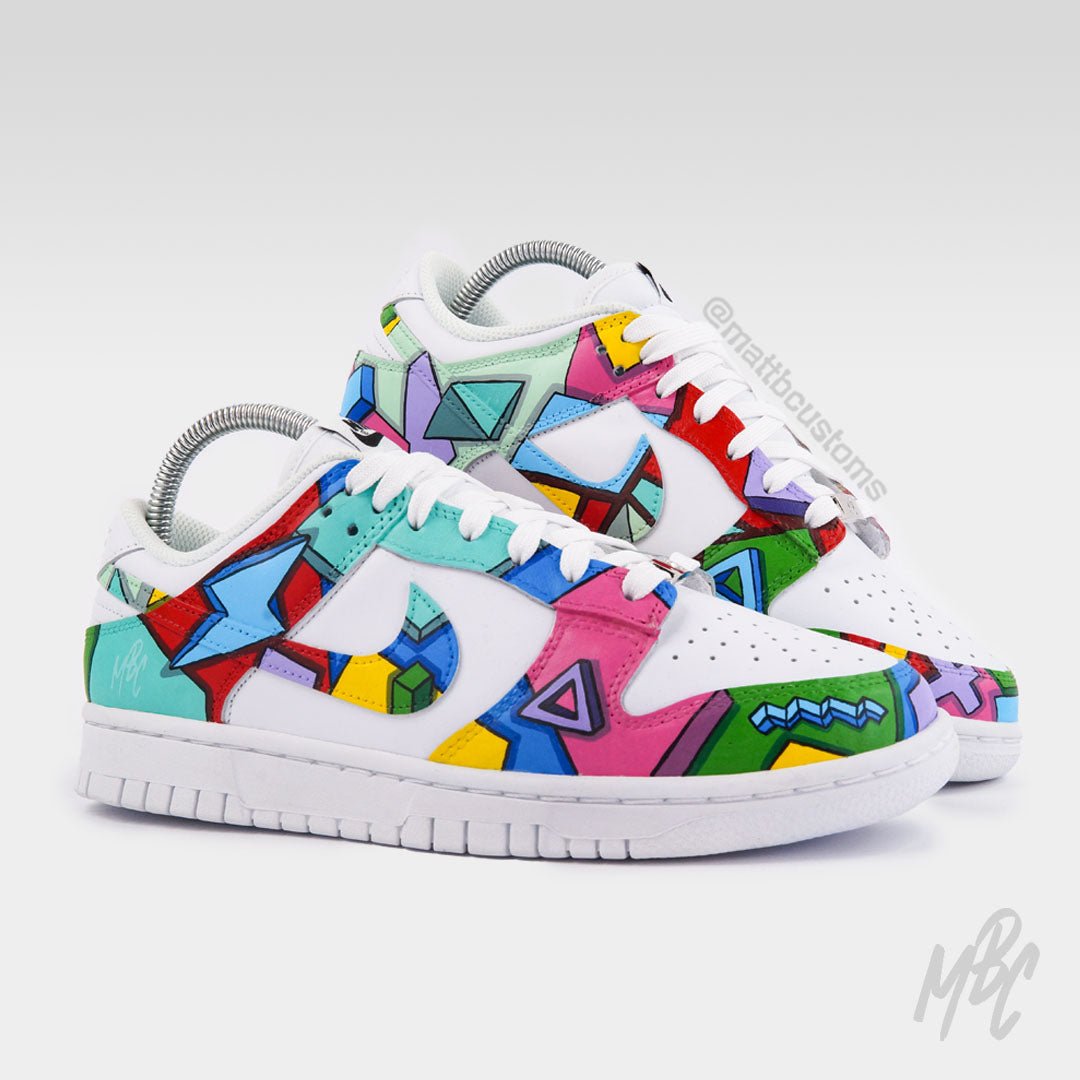 Cartoon Freestyle - Dunk Low Custom Nike Sneakers