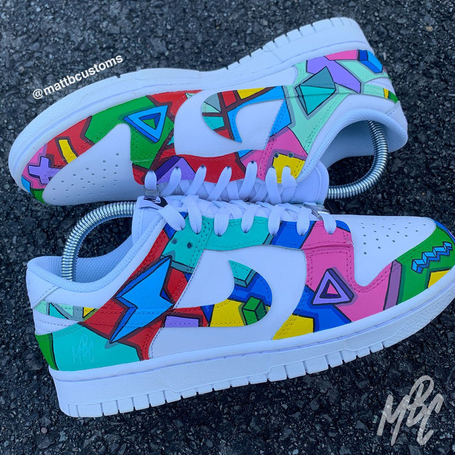 Cartoon Freestyle - Dunk Low Custom Nike Sneakers