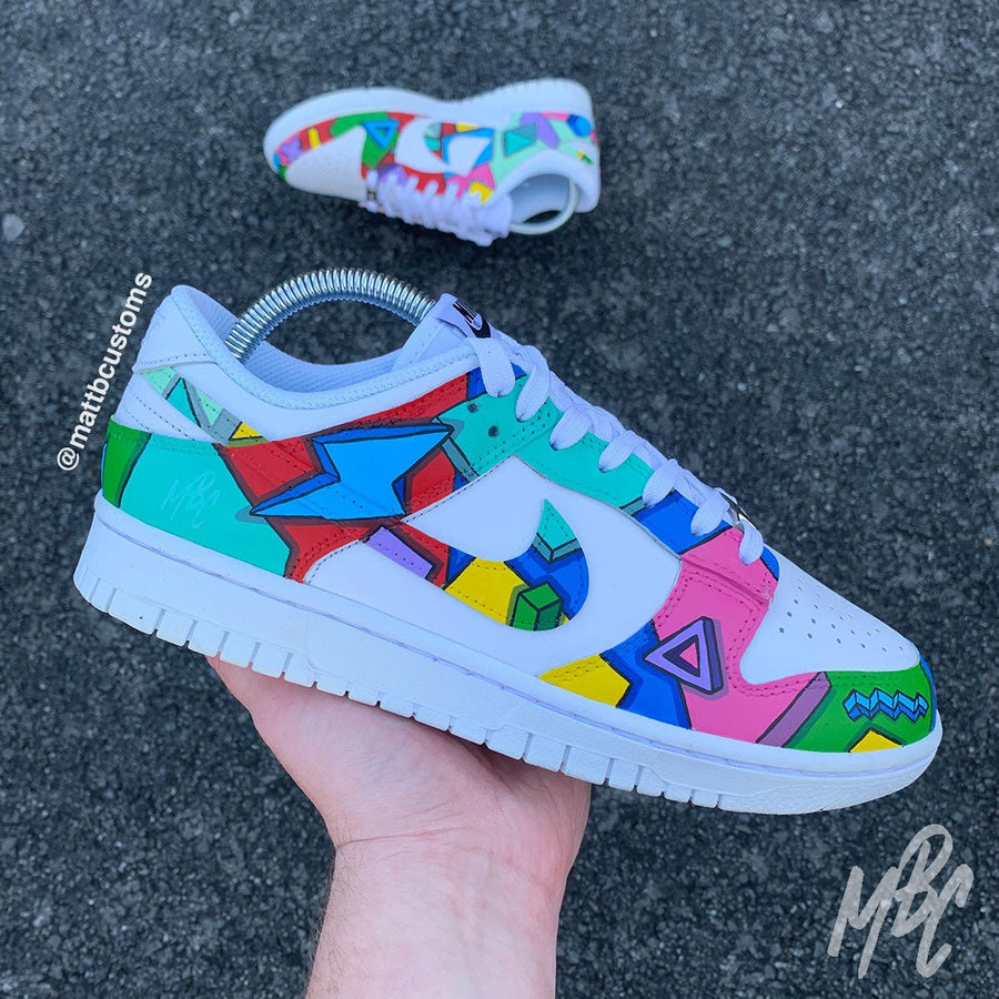 Cartoon Freestyle - Dunk Low Custom Nike Sneakers