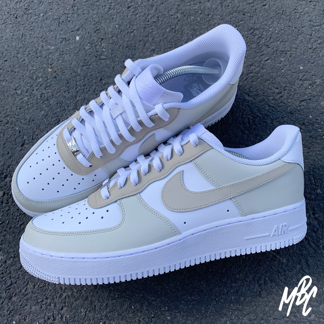 3 Tone Colourway (Create Your Own) Design - Custom Nike Air Force 1 Trainers â MattB Customs