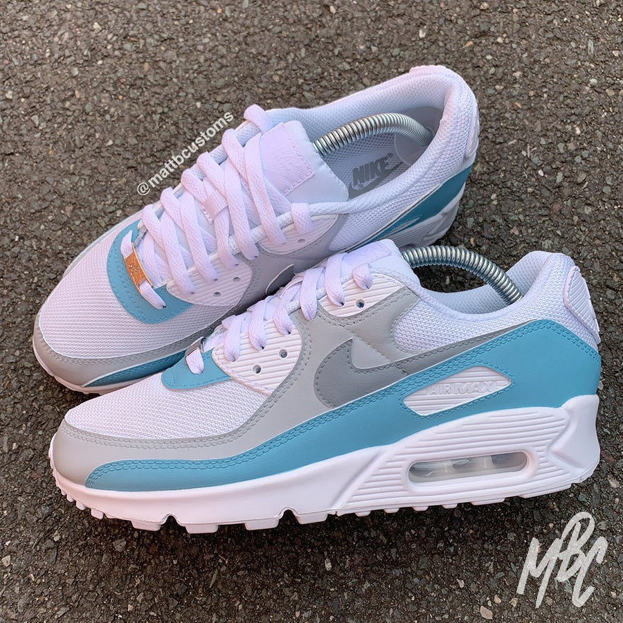 3 Tone Colourway (Create Your Own) - Custom Nike Air Max 90 Trainers â MattB Customs