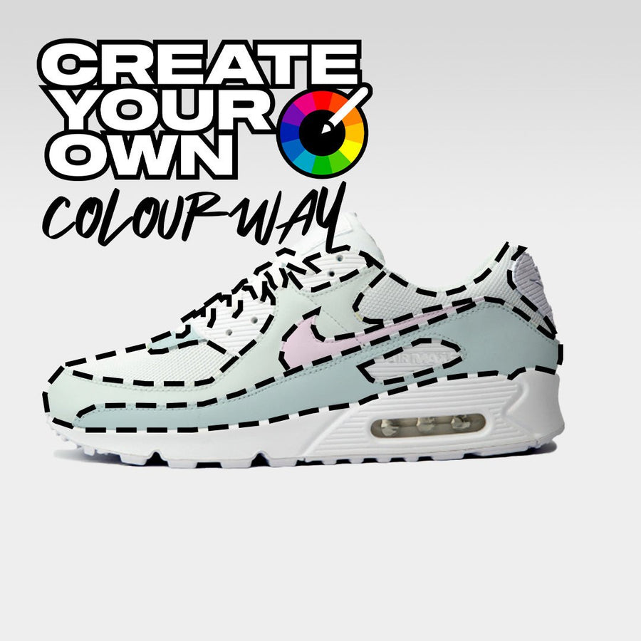 3 Tone Colourway (Create Your Own) - Custom Nike Air Max 90