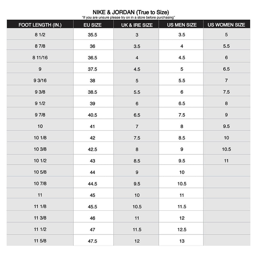 Air max clearance 90 size guide