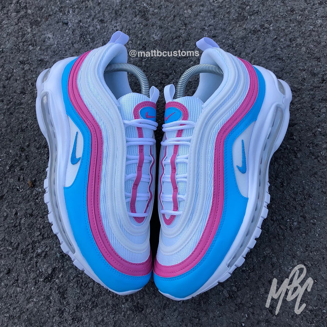 Cotton Candy - Air Max 97 Custom Nike Sneakers
