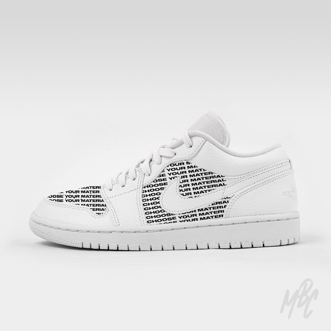Cut & Sew (Create Your Own) - Jordan 1 Low Custom Nike Sneakers