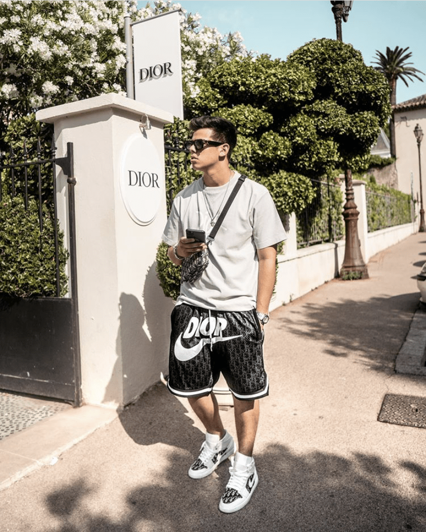 Custom shop jordan shorts