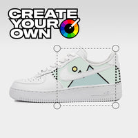 Cut & Sew (Create Your Own) - White Air Force 1 Custom Nike Sneakers