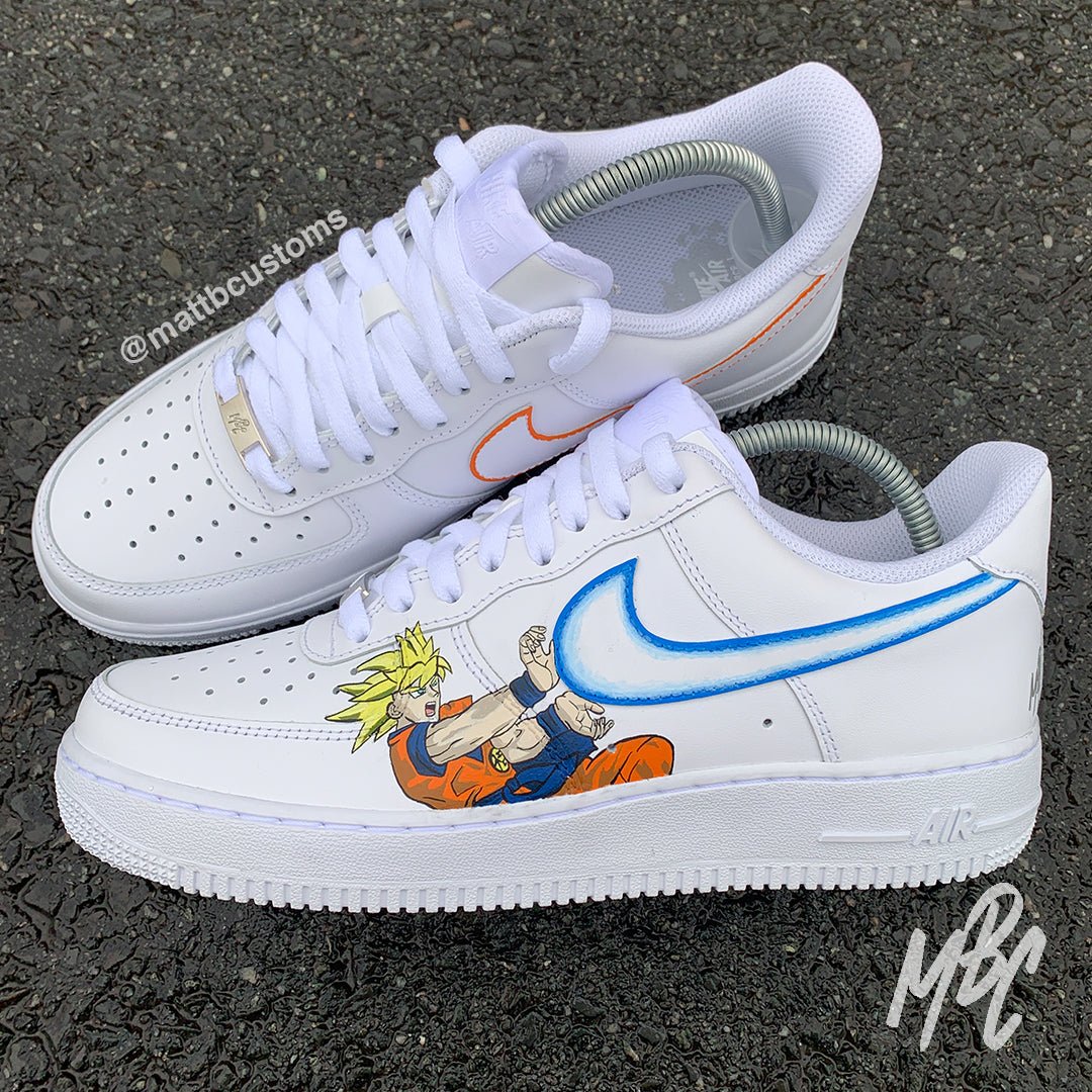 DBZ (Painted) - Air Force 1 Custom Nike Sneakers
