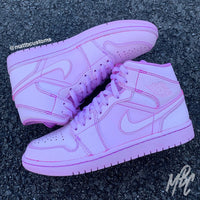 Dip Dye - Jordan 1 Mid Custom Nike Sneakers