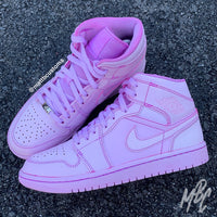 Dip Dye - Jordan 1 Mid Custom Nike Sneakers