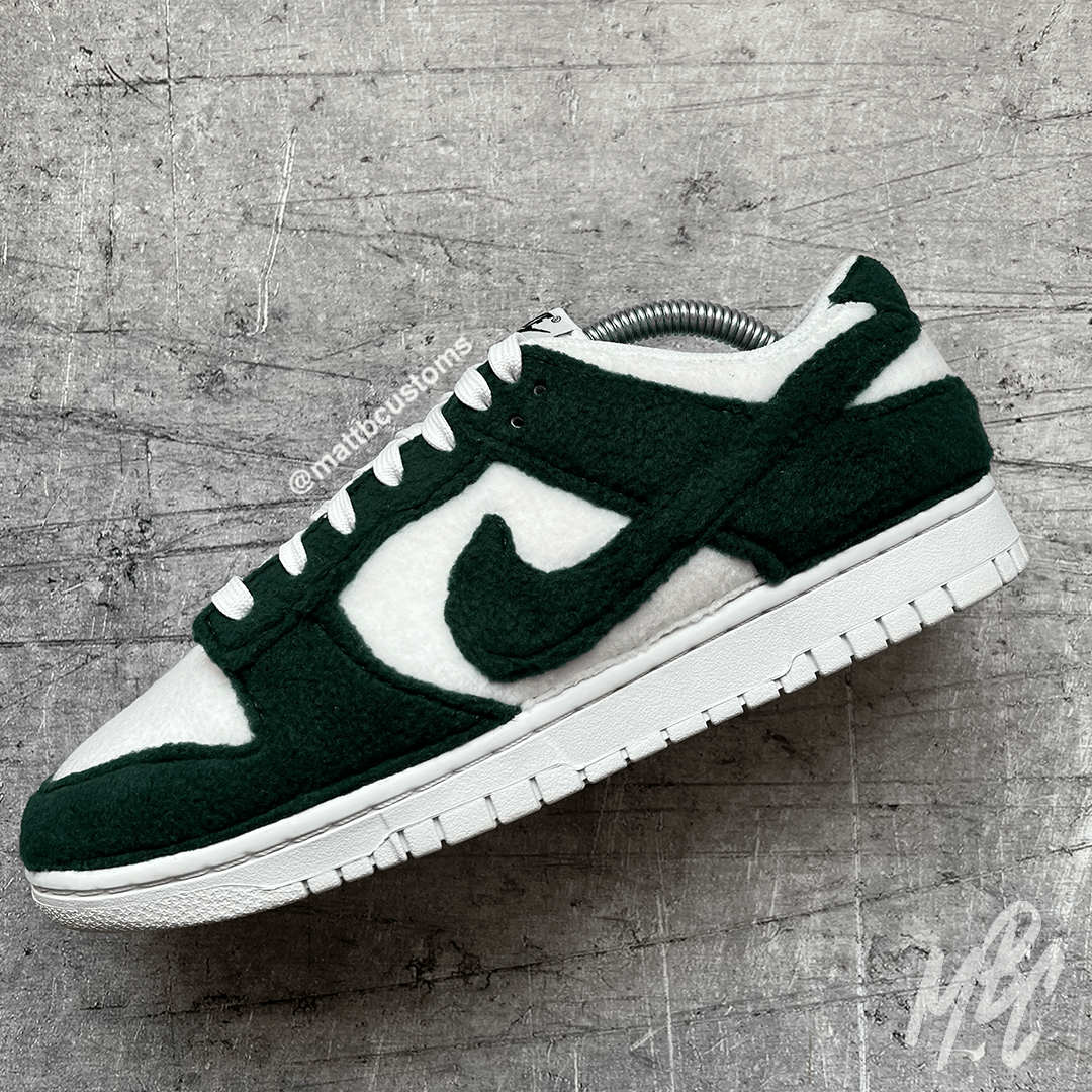 Fluffy Dunk (Choose Your Material) - Dunk Low Custom Nike Sneakers