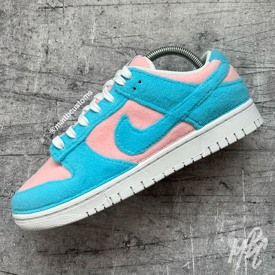 Fluffy Dunk (Choose Your Material) - Dunk Low Custom Nike Sneakers