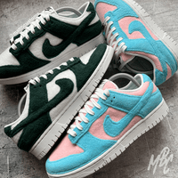Fluffy Dunk (Choose Your Material) - Dunk Low Custom Nike Sneakers