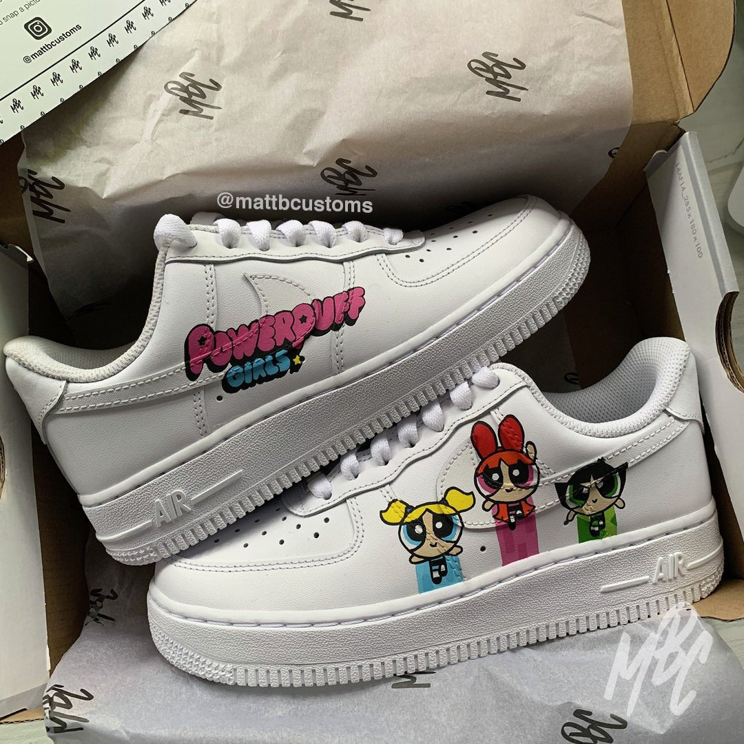 Freestyle (Create Your Own) Design - Custom Nike Air Force 1 Trainers â MattB Customs