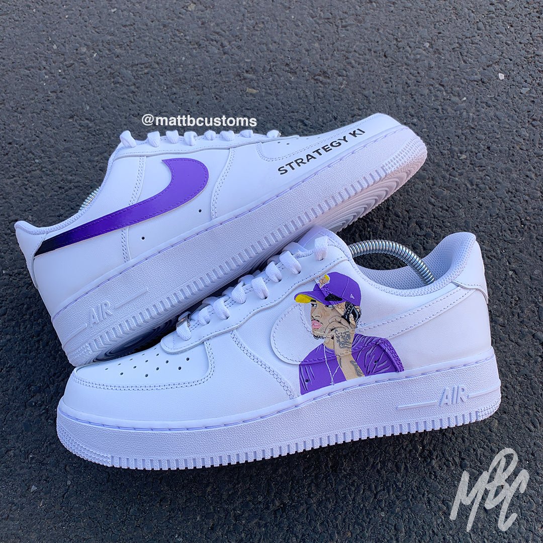 Freestyle (Create Your Own) Design - Custom Nike Air Force 1 Trainers â MattB Customs