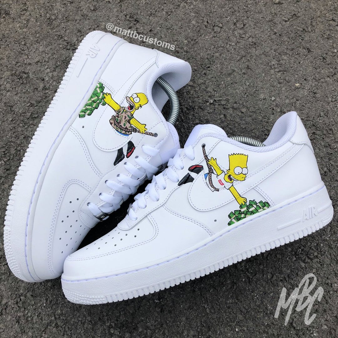 Freestyle (Create Your Own) Design - Custom Nike Air Force 1 Trainers â MattB Customs