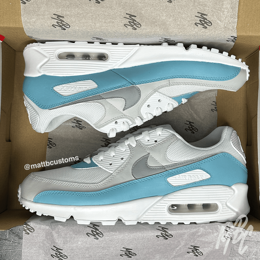 Ice Blue Colourway - Air Max 90 | UK 10 Nike Sneakers