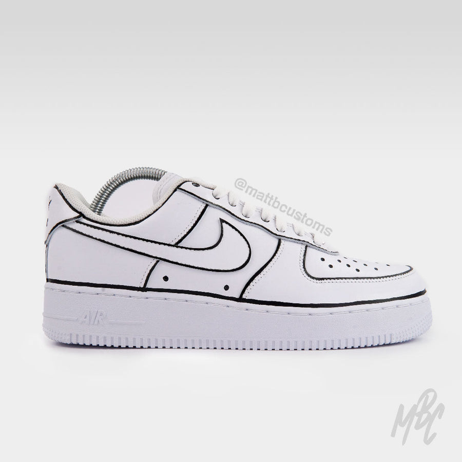 Illustration - Air Force 1 Custom Nike Sneakers
