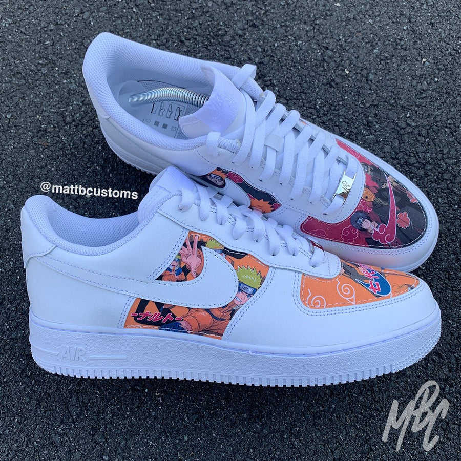 Legend of Strong Wind (Cut & Sew) - Air Force 1 Custom Nike Sneakers