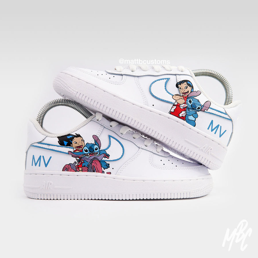 Younger Kids 1 of 1 Custom - Air Force 1