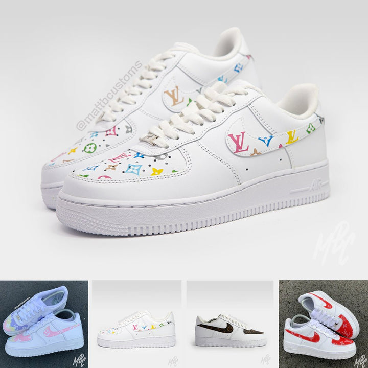 Buy Custom Air Force 1 Louis Vuitton Online In India -  India