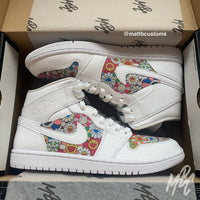 Murakami - Jordan 1 Mid | UK 7.5 Nike Sneakers