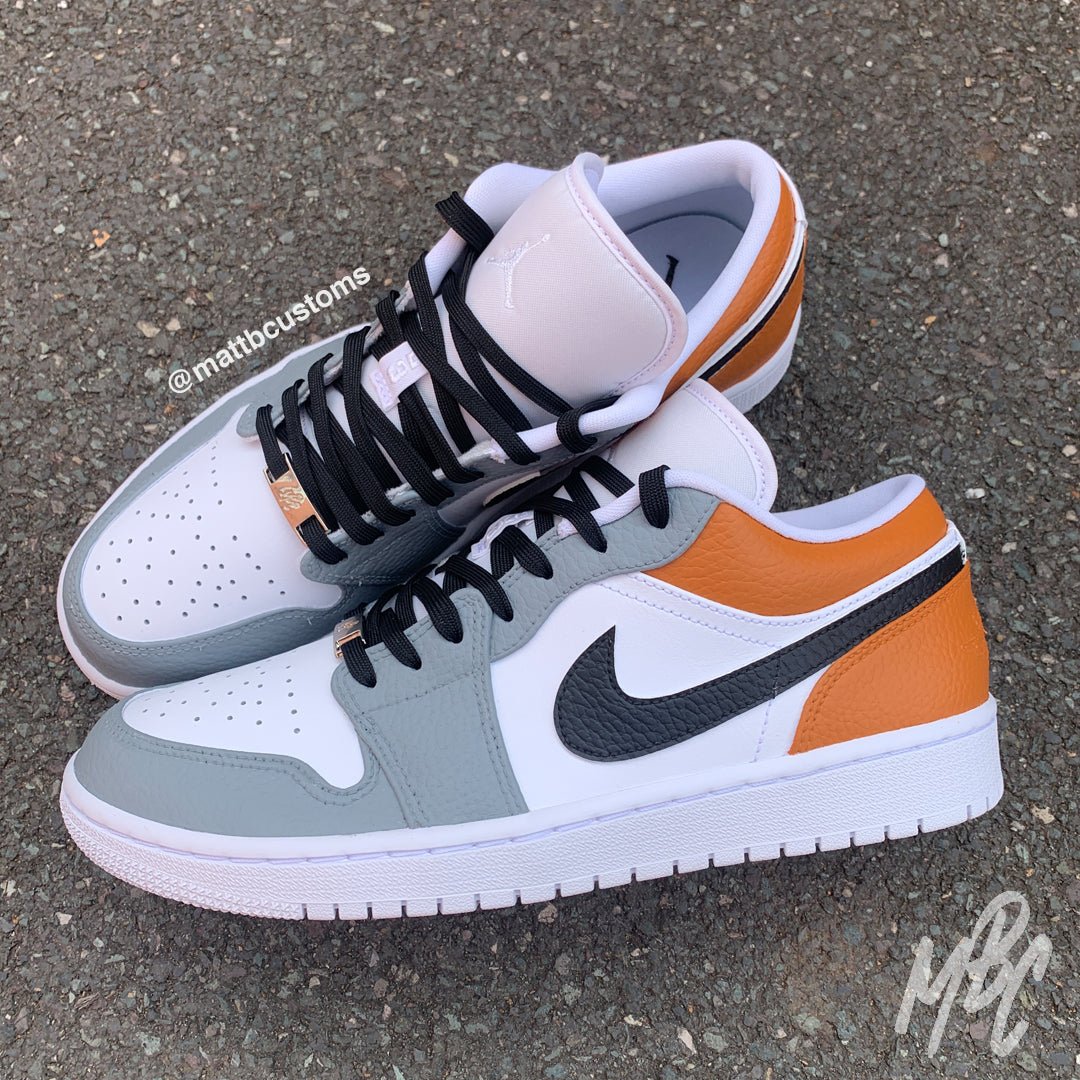 OG Colourway Create Your Own Custom Nike Jordan 1 Low Trainers OG Colourway Create Your Own Custom Nike Jordan 1 Low Trainers
