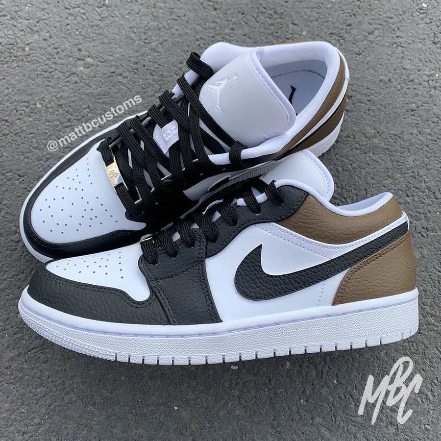 OG Colourway (Create Your Own) - Custom Nike Jordan 1 Low Trainers â MattB Customs