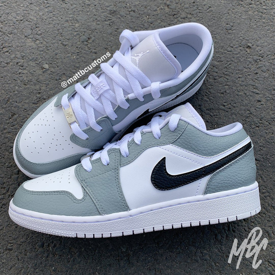 OG Colourway (Create Your Own) - Custom Nike Jordan 1 Low Trainers â MattB Customs