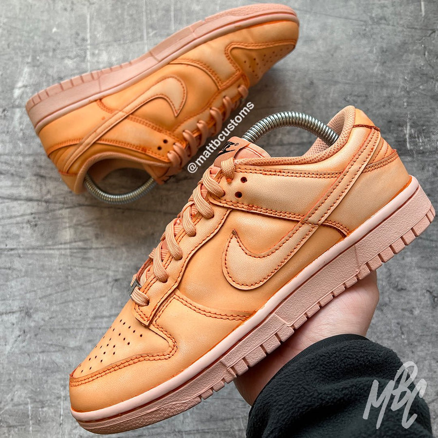 Orange Dip Dye - Dunk Low | UK 5 Nike Sneakers