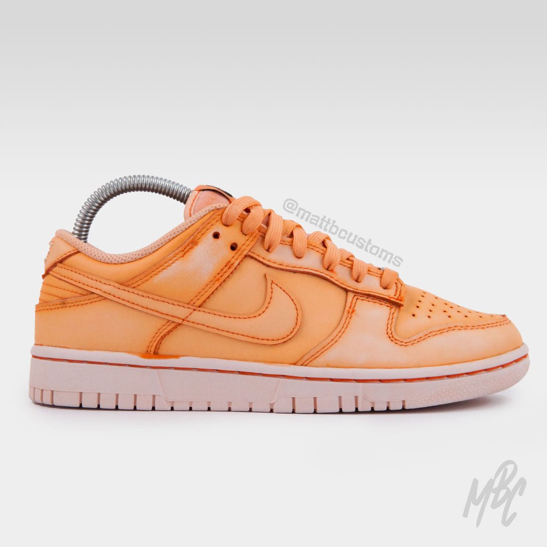 Orange Dip Dye - Dunk Low | UK 5 Nike Sneakers