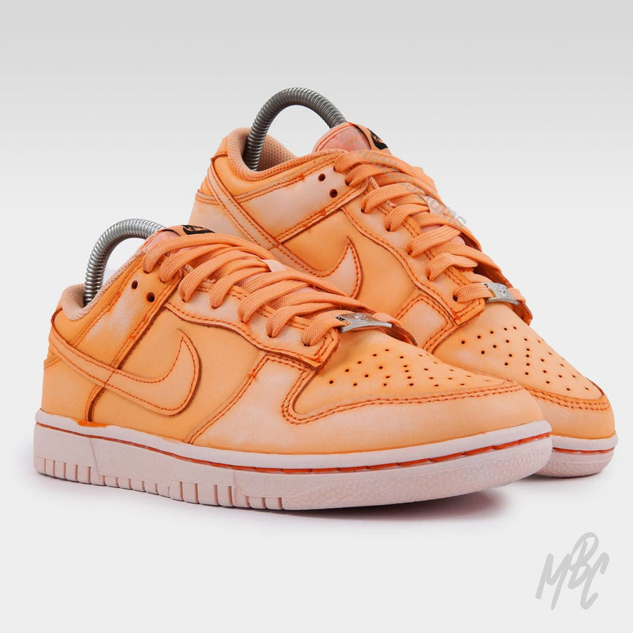 Orange Dip Dye - Dunk Low | UK 5 Nike Sneakers