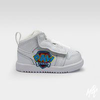 Paw Patrol - Jordan 1 Mid Toddler - UK 3.5 TDL Nike Sneakers