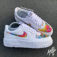 Pixel - Air Force 1 Pixel Custom Nike Sneakers