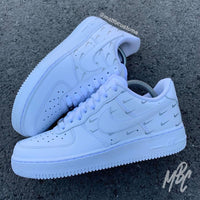 Reflective Mini Swoosh - Air Force 1 Custom Nike Sneakers