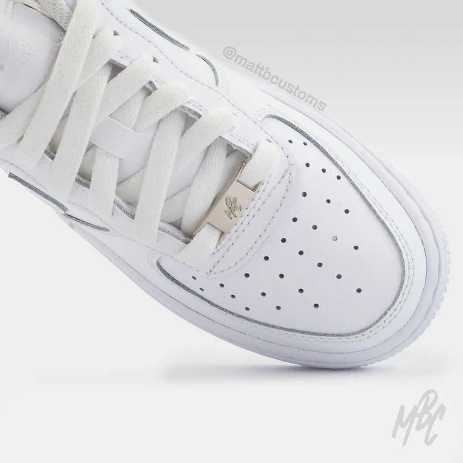 Reflective Oblique Monogram - Air Force 1 Custom Nike Sneakers