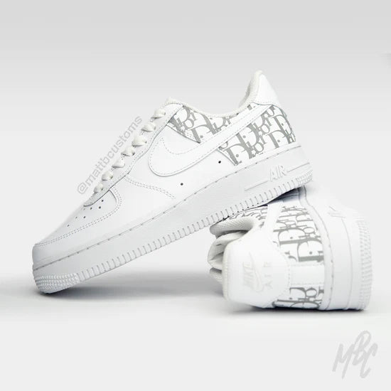 Reflective Oblique Monogram - Air Force 1 | Womens UK 4.5 Nike Sneakers